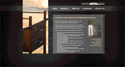 Desktop Screenshot of daviesmetalworks.com.au